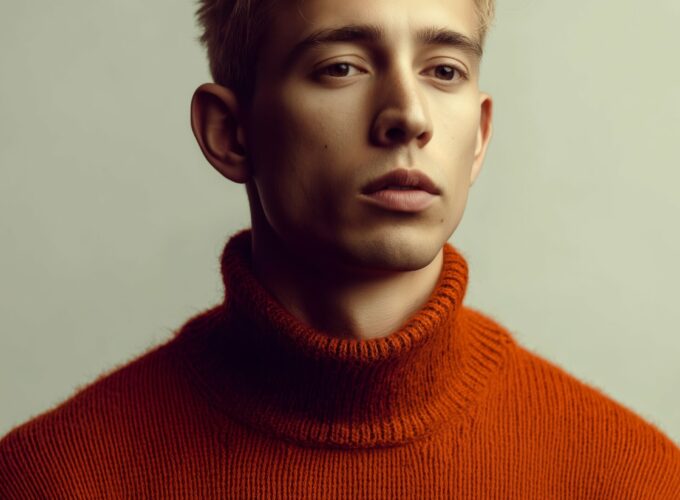 Portrait in Orange