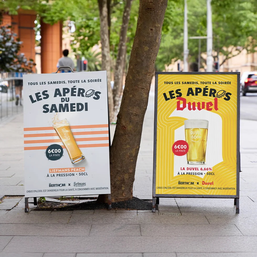 stop troittoir duvel