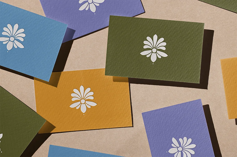 cartes muticolores